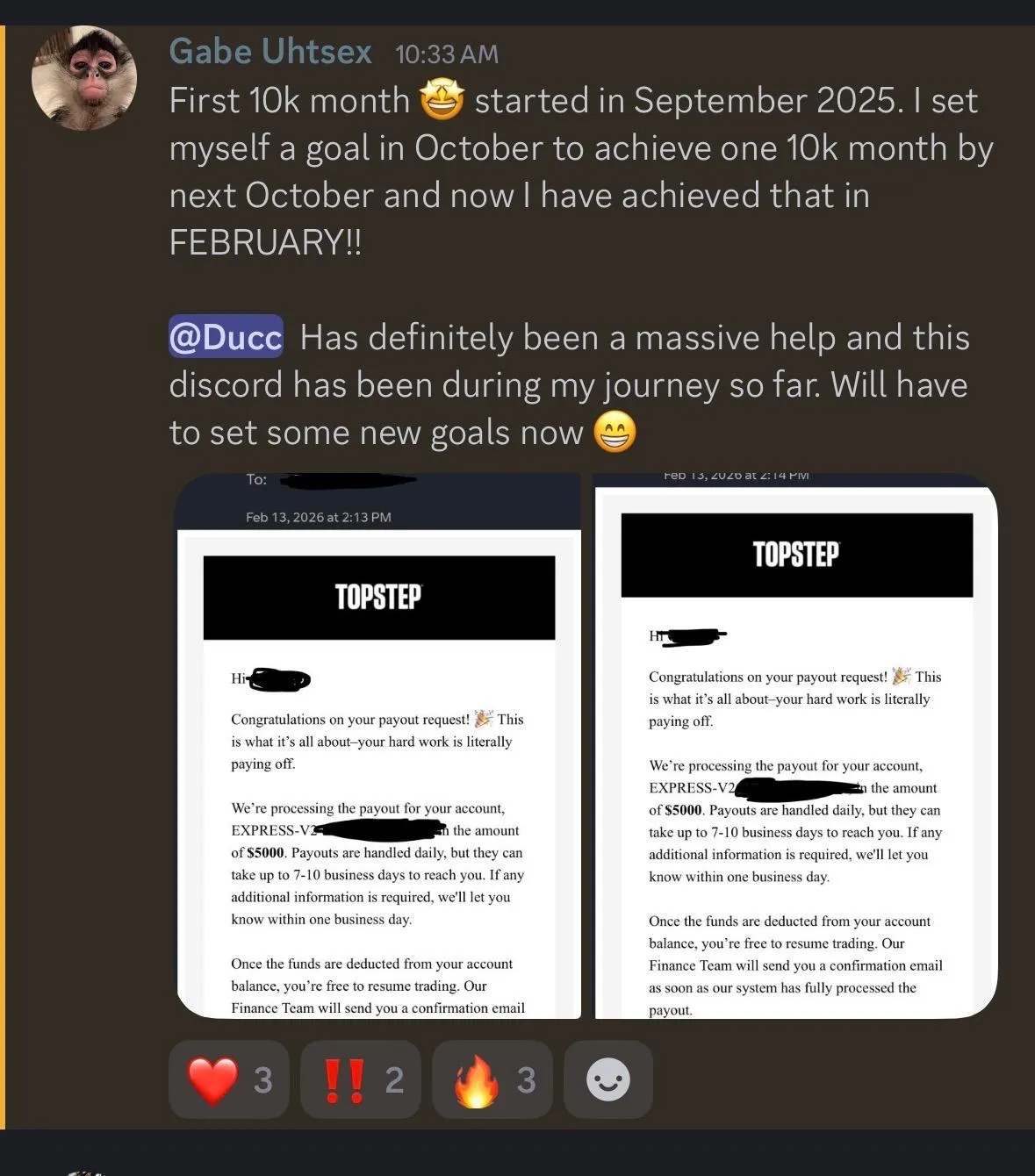 Gabe — Feb 2026 · The breakthrough